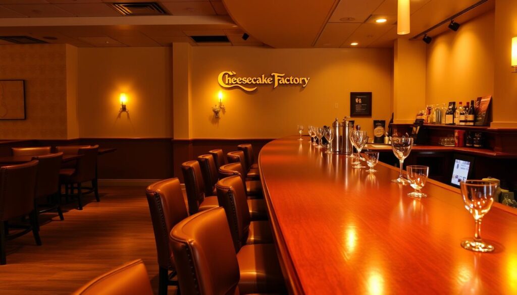 Cheesecake Factory Bar Seating