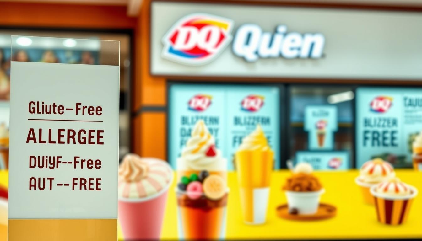 dairy queen allergen menu