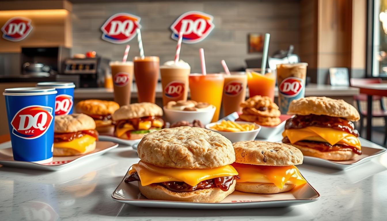 dairy queen breakfast menu