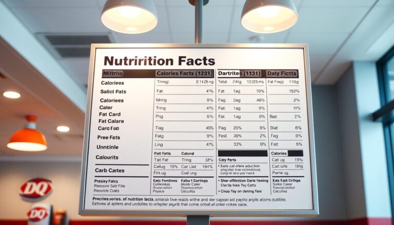 dairy queen menu nutrition